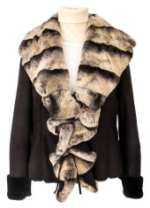 MARENGO CHINCHILLA-TRIMMED &AM