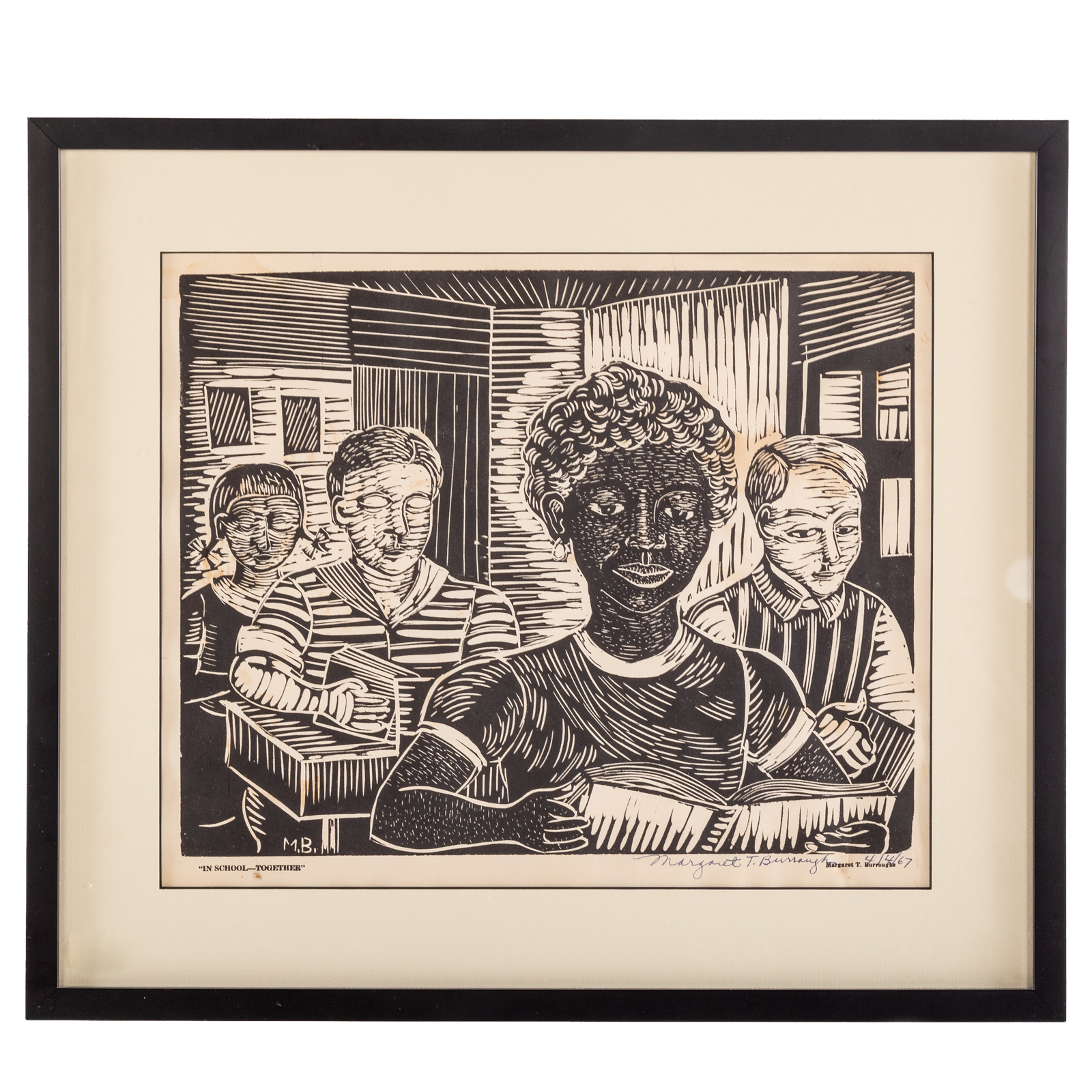 MARGARET BURROUGHS. "IN SCHOOL