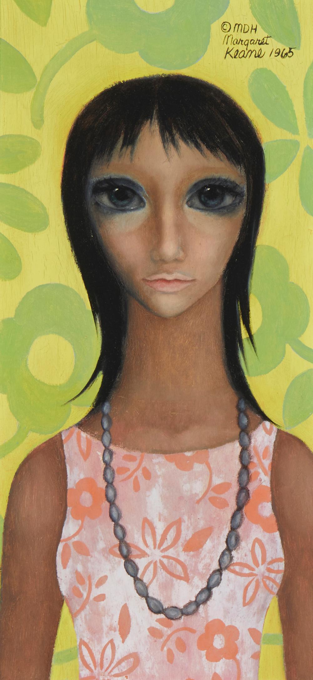 MARGARET KEANE (1927-2022), "GIRL