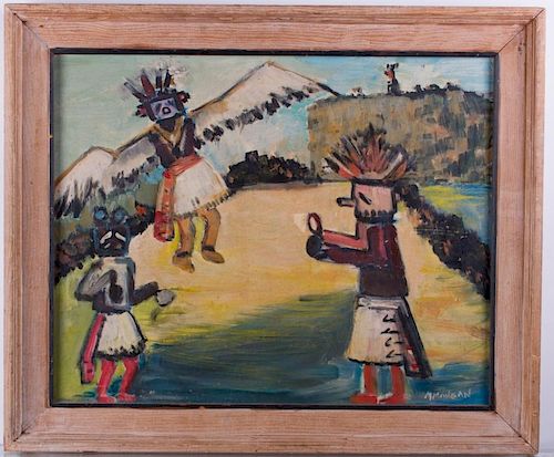 MARGARET MANGAN "HOPI KACHINAS"