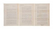MARGARET MITCHELL SIGNED THREE