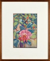 Margaret Patterson gouache, ro
