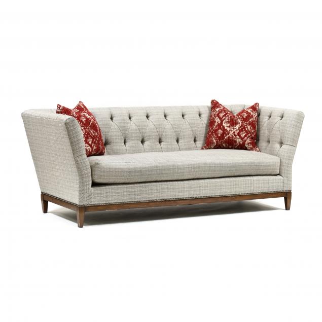 MARGE CARSON, TUFTED SOFA