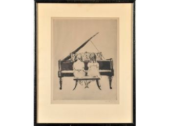 Margery Ryerson etching, two