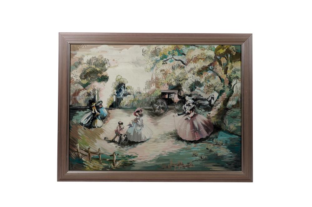 MARGO ALEXANDER: PARISIAN GARDEN