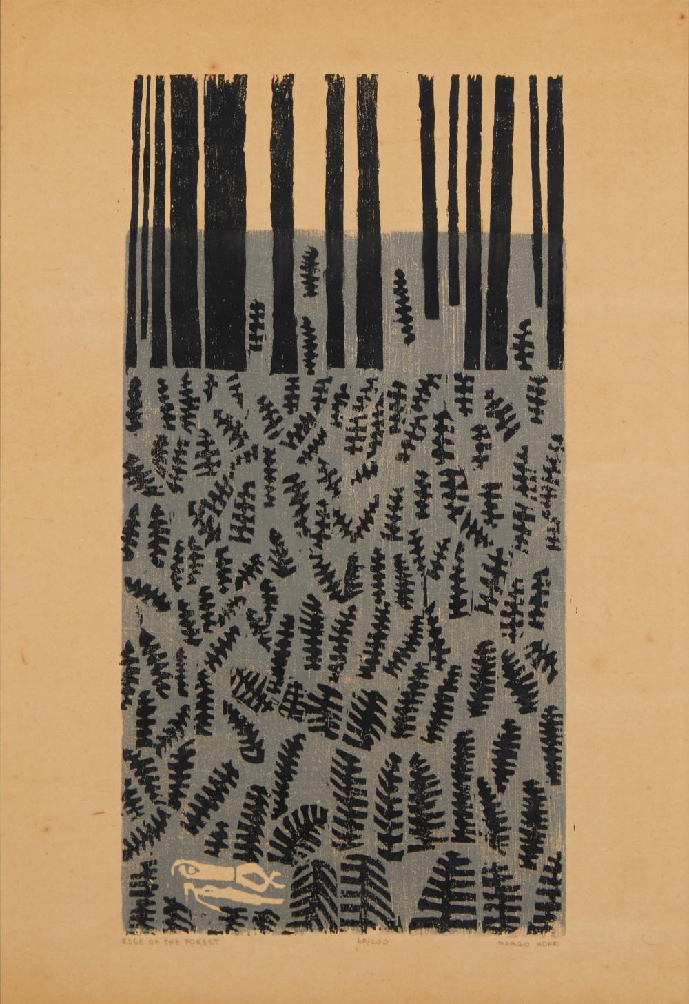 MARGO HOFF (1912-2008), "EDGE OF