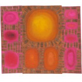 MARGO HOFF, "AMBER", COLLAGE M