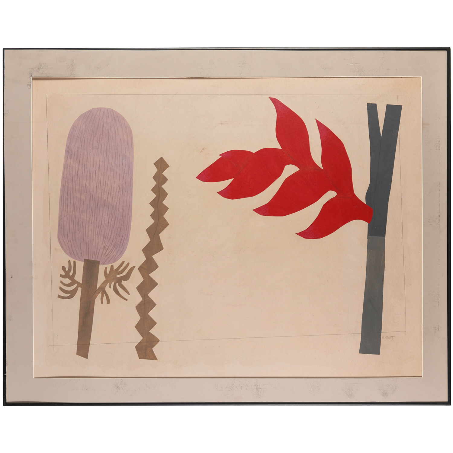 MARGO HOFF, LARGE MIXED MEDIA