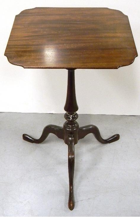 Margolis candelstand  mahogany 