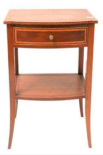 MARGOLIS CUSTOM MAHOGANY ONE DRAWER