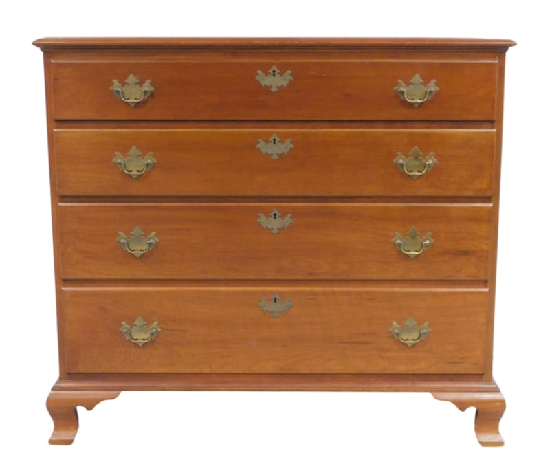 MARGOLIS FOUR DRAWER CHEST, 20TH C.