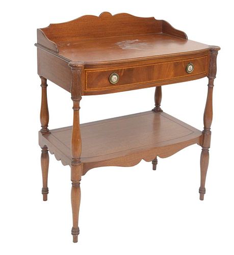 MARGOLIS MAHOGANY WASH STAND,