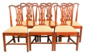 MARGOLIS SET OF SIX MAHOGANY C