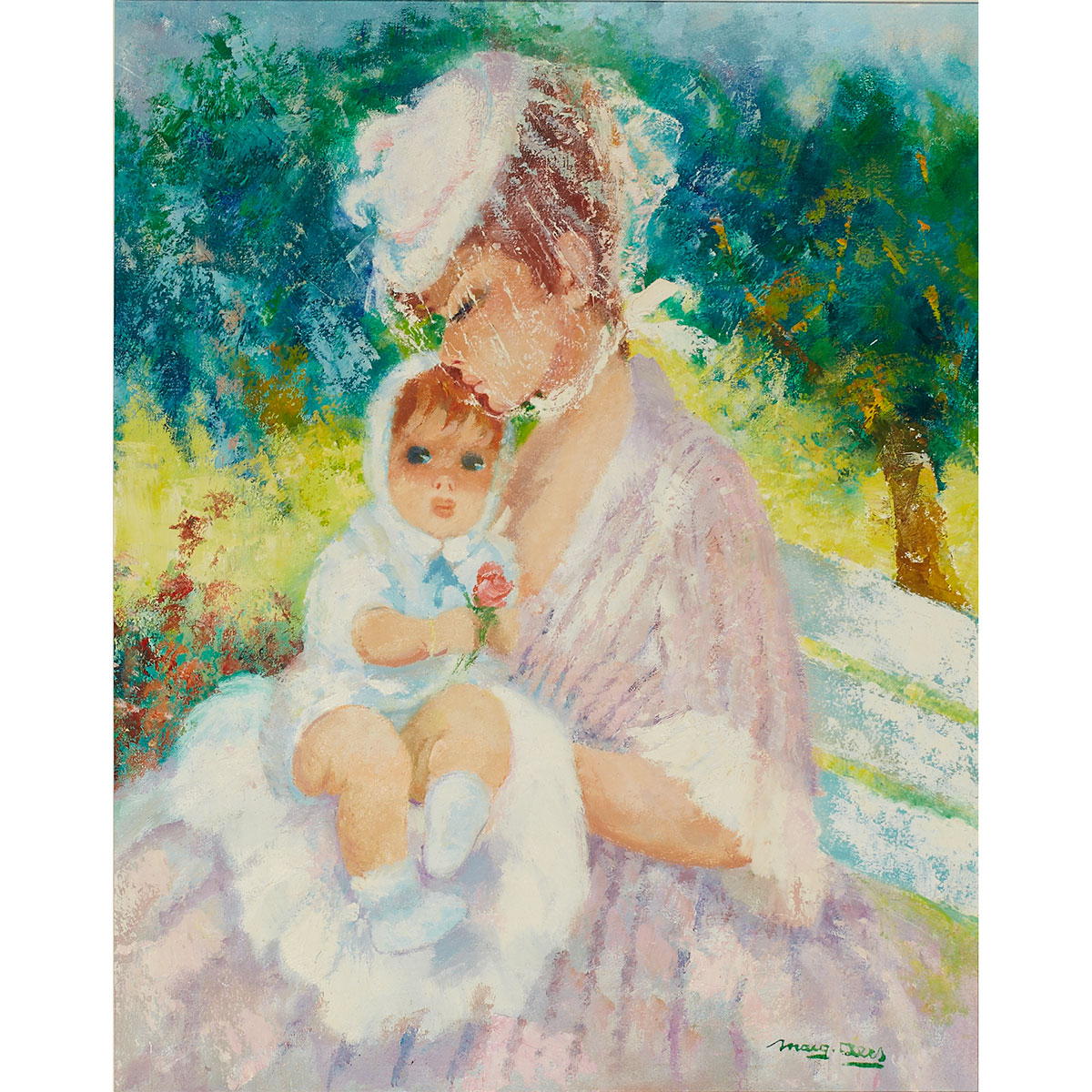 Marguerite Aers (1918-1995) Belgian