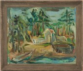 MARGUERITE BURGESS O/C LANDSCA