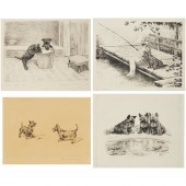 MARGUERITE KIRMSE, (4) ETCHING