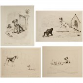 MARGUERITE KIRMSE, (4) ETCHING
