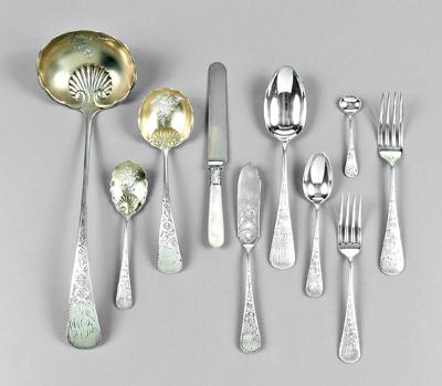 Marguerite sterling flatware, 66