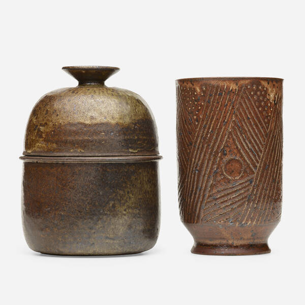Marguerite Wildenhain. vessels, set