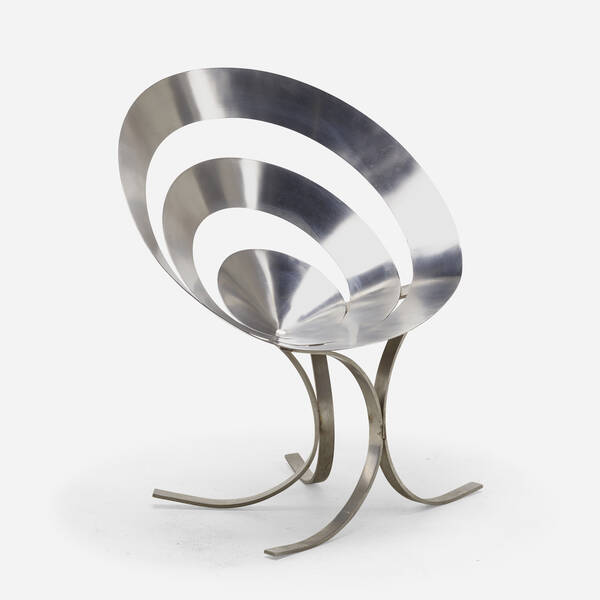 Maria Pergay. Ring chair. 1967,