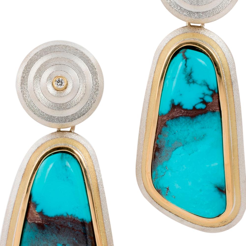 MARIA SAMORA, SILVER, 18K GOLD,