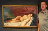MARIA SZANTHO RECLINING NUDE P