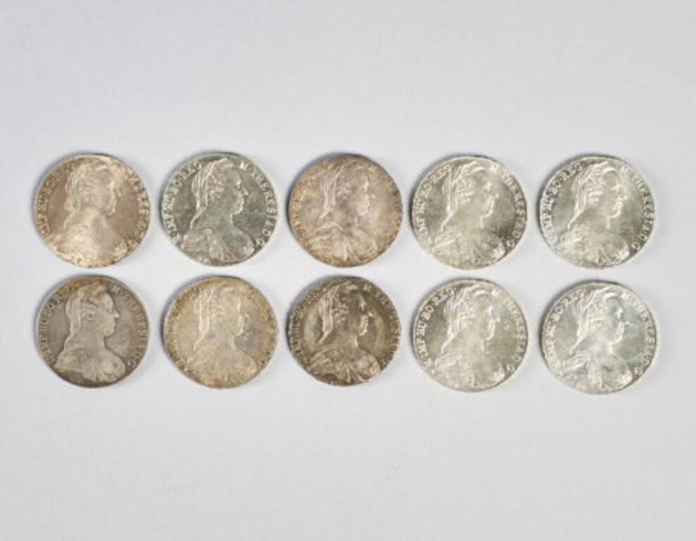 MARIA THERESA THALERSA lot of 10