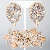 MARIAM HASKELL GILT-METAL AND