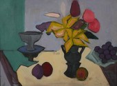 MARIANNA STOCKVIG, OIL ON BOAR