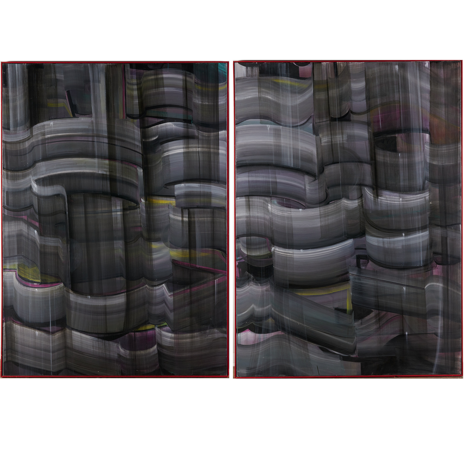 MARIANNE STIKAS, LARGE DIPTYCH