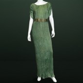 MARIANO FORTUNY GREEN SILK DEL