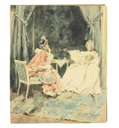 MARIANO FORTUNY SIGNED WATERCO