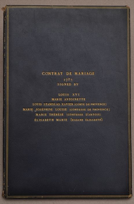 MARIE ANTOINETTE ET AL - MARRIAGE