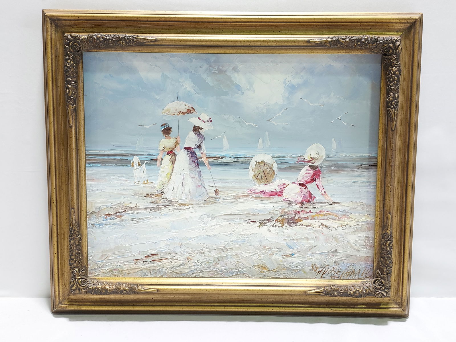 MARIE CHARLOT OIL ON CANVAS
