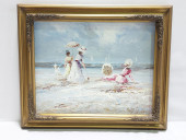 MARIE CHARLOT OIL ON CANVAS PA