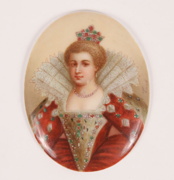 Marie de Medici hand painted