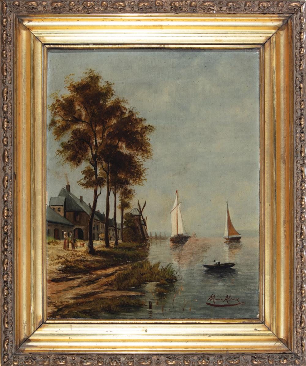 MARIE FERNANDE ALAUX (BELGIAN,