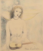 MARIE LAURENCIN ETCHING GIRL W