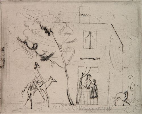 MARIE LAURENCIN ETCHINGMarie