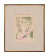 MARIE LAURENCIN 'FILLETTE A LA