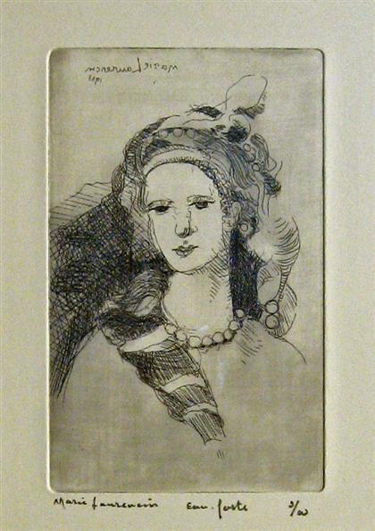 MARIE LAURENCIN  (french 1883-1956)