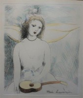MARIE LAURENCIN 'JEUNE FILLE á