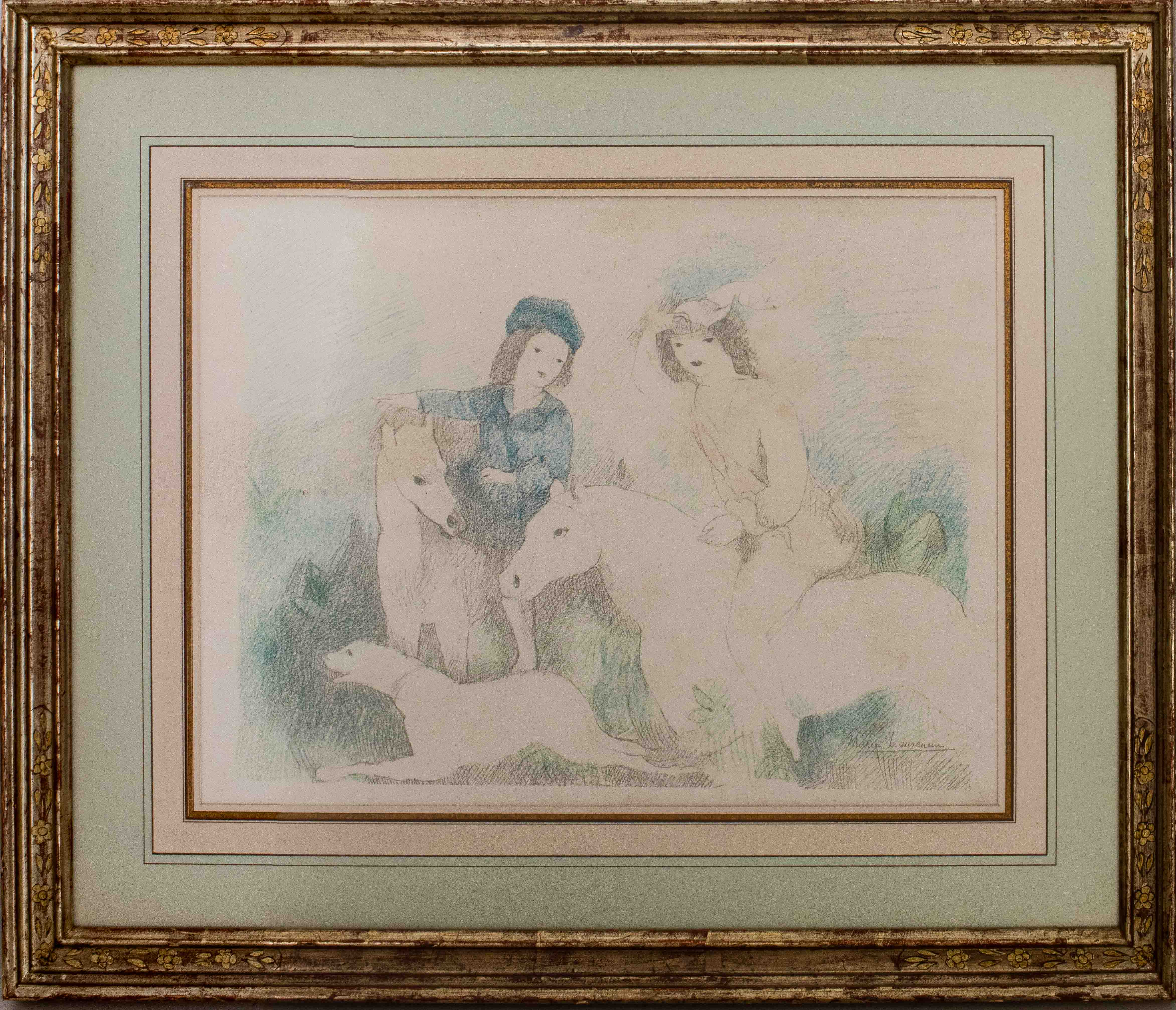 MARIE LAURENCIN LITHOGRAPH OF