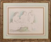 MARIE LAURENCIN LITHOGRAPH OF