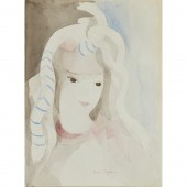 MARIE LAURENCIN, WATERCOLOR ON