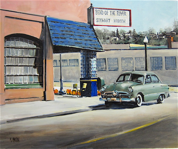 MARIE MARTIN OIL ON CANVAS
