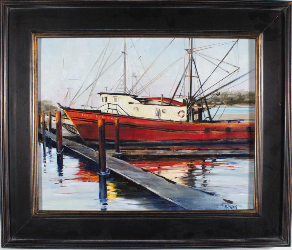 MARIE MARTIN OIL ON CANVASMARIE