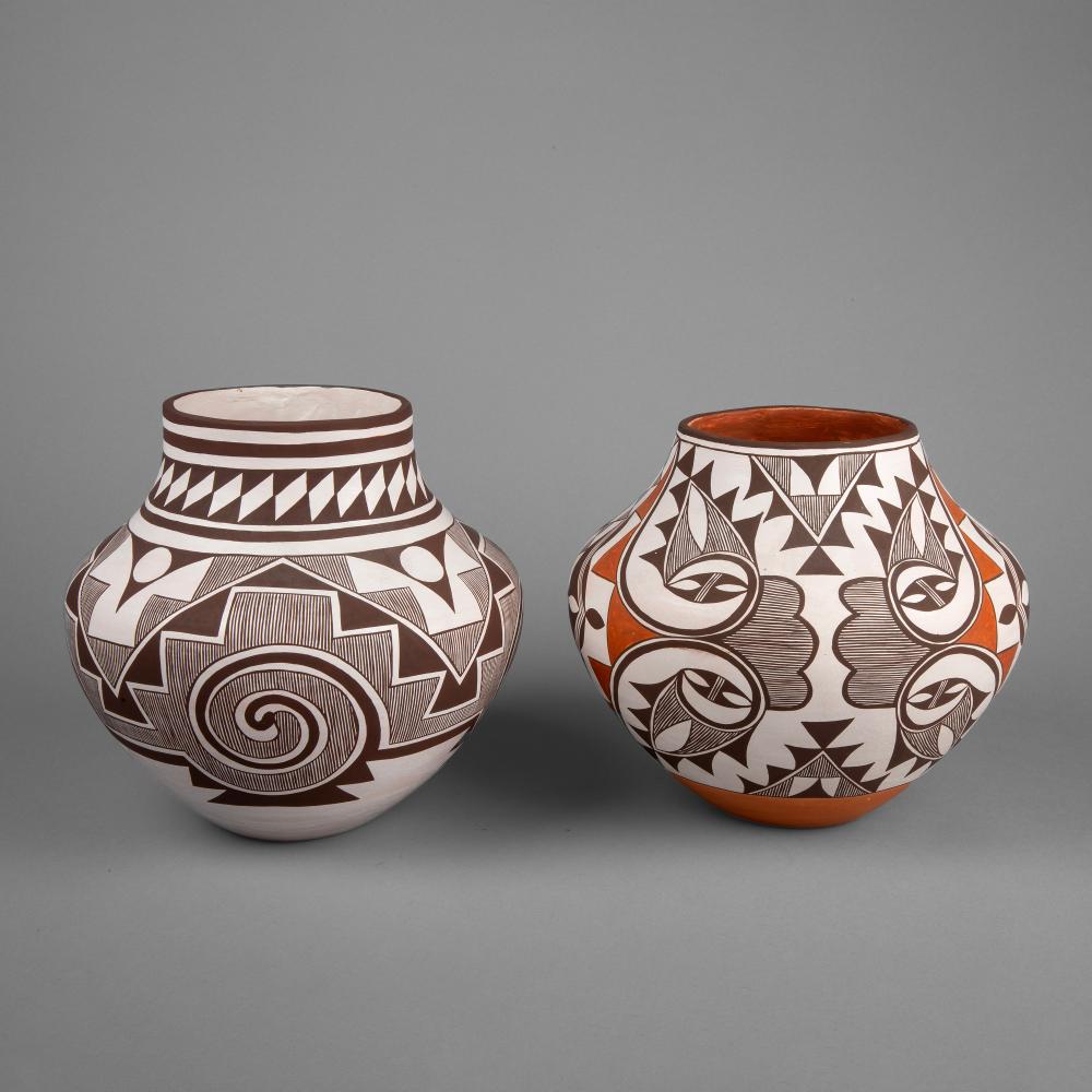 MARIE S. JUANICO, PAIR OF ACOMA