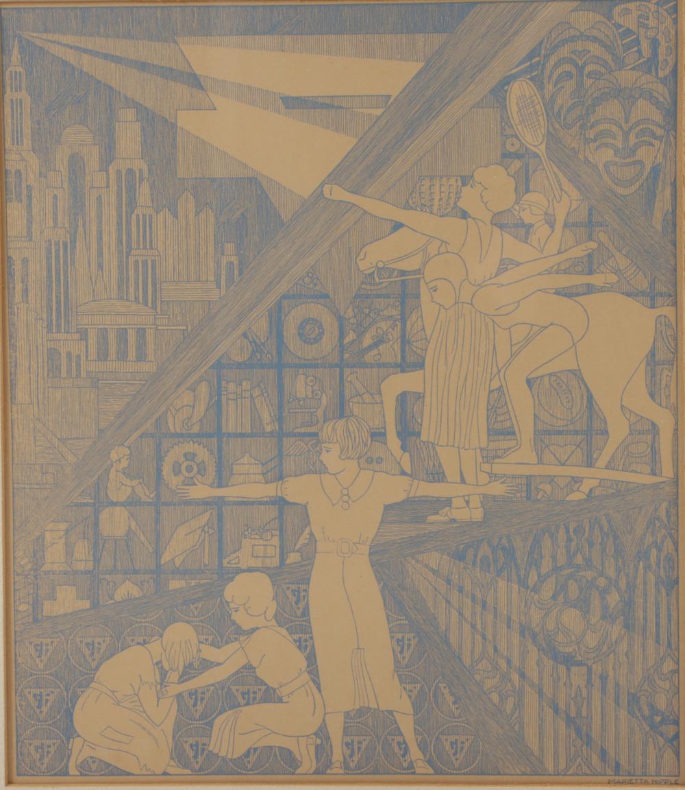 MARIETTA HIPPLE, (20TH CENTURY),
