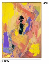 MARILYN ANN LERNER LARGE ABSTR
